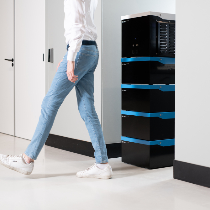 Zakelijke batterij energieopslag